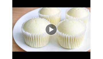 No Oven! Fluffy and Moist Milk Cupcake Recipe